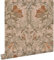 ESTAhome Tapete Blumenmuster im Jugendstil Beige und Altrosa 0.53 x 10.05 m