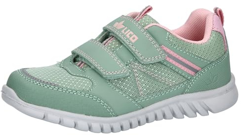 Lico Jungen Unisex Kinder Randy V Sneaker, Mintgrün/Rosa, 26 EU