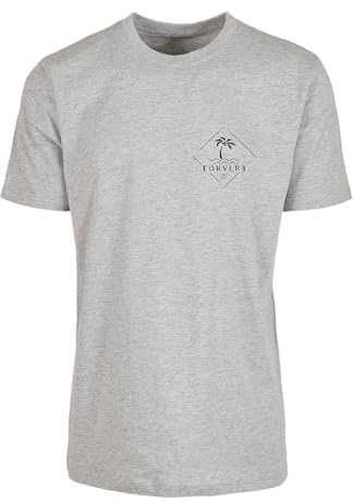 Forvert T-Shirt Roundn Lompoc, Farbe: Heather Grey, Größe: XXL