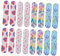 HAPINARY 40 Limas De Uñas De Colores, Tableros De Esponja Para Pulir Uñas, Pulidores De Uñas, Esponjas Para Decoración De Uñas, Suministros De Manicura, Herramientas De Manicura, Esponjas