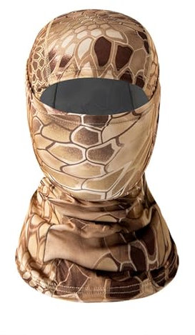 Balaclava Ski Face Mask, Motorcycle Cycling Neck Warmer for Helmet, UV Protector Scarf for Men/Women, Breathable Lightweight Ski Motorcycle Helmet Racing Cycling Multi-Purpose Balaclavas Unisex