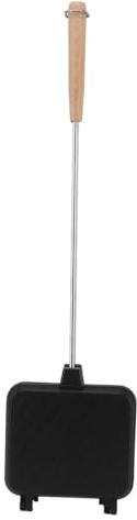 WPKD BLUEIY Doppelseitige Sandwich-Backform, multifunktionale Aluminium-Flip-Pfanne, abnehmbarer Sandwich-Maker, gegrillter Sandwich-Maker, 28 cm, gleichmäßiges Kochen, ideal für heiße Sandwiches