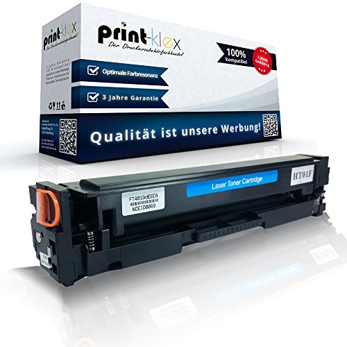 Print-Klex Toner kompatibel für HP Color LaserJet Pro M 154 a M 154 nw MFP M 180 n Color LaserJet Pro MFP M 180 Series Color LaserJet Pro MFP M 181 fw CF531 205A CF 533A 205 A Cyan-Office Plus Serie