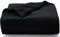 WAVVE Kuscheldecke Flauschig Decke Fleecedecke - Sofadecke 150x200 cm Wohndecke Couchdecke, Schwarz Decke Weich Sofaüberwurf XL