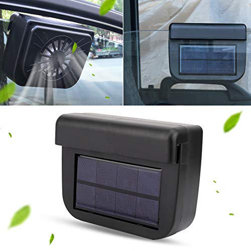 Ventilador de ventilación de coche de energía solar, ventilador de refrigeración de coche, coche de desodorización para carros, camiones, coches universales