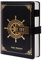 CAGIE Tagebuch für Erwachsene Jungen Mädchen Männer mit Schloss Retro-PU-Leder Tagebuch mit Zahlenschloss Stiftschlaufe B6 Bullet Journal Notizbuch für Frauen (Schwarzes Gold)