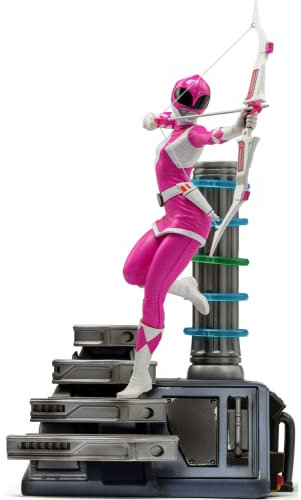 Iron Studios Statue Art Skala 1/10 Pink Ranger - Mighty Morphin Power Rangers, 23 cm