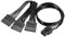 lilila-ree 6 Pin Male to 3X 15 Pin SATA Female Hard Drive Power Adapter Cable for Seasonic Antec Modular Power Supply 20-in