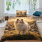 OPSREY Bordercollie Bettwäsche Weich & Bügwizardrei ovinedog Bettbezüge Mit Reißverschluss Bedding Set Mit Kissenbezüge Microfaser Baumwolle Erwachsene Und KinderSingle（135x200cm）