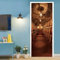 Türtapete 3D Selbstklebend Türposter - Unterirdischer Weinkeller Mit Fässern 95 X 215 Cm - Türaufkleber Fototapete Abziehen Und Aufkleben Türfolie Poster - Kinderzimmer Wohnzimmer Küche Sch -2T3E+L9X6