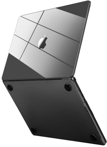 MOSISO Compatible with MacBook Pro 16 inch Case 2025 2024 2023 2022 2021 M4 M3 M2 M1 A3403 A3186 A2991 A2780 A2485 Pro Max, Surpass Natural Beauty Protective Plastic Hard Shell Cover, Crystal Black