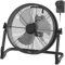 ILIKEPOW Portable Battery Operated Floor Fan for Makita18v Battery, 12 Stepless Speed Free Standing Electric Fan with Metal Blade, 360 Vertical Tilt for Camping Travel Home Gym Office (No Battery)