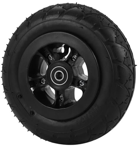 Sirxlevcy 8 Offroad Rad Pneumatischer Gummi Alle GeläNde Kit für DIY Skateboard/Roller/ROTIEREND