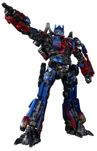 YOLOPARK Optimus Prime Transformer Toys AMK MINI WAVE3 Series Dark of the Moon Action Figure,12 CM Highly Articulated Model Kit with 2 Energy Swords,Birthday for Kids Age 8 and Up
