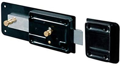 Ferroglietto con cilindro staccato e catenaccio e scrocco incluso Viro - 50 mm