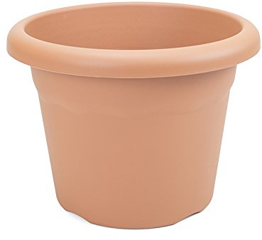 Plastiken Terra - Maceta Redonda, diámetro de 80 cm, Color Terracota