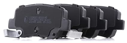 RIDEX 402B0420 Bremsbelagsatz Bremsbeläge Hinten Kompatibel mit TOYOTA AVENSIS Station Wagon ZRT27, ADT27