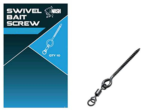 Nash Swivel Bait Screw 8mm Karpfenangeln Zubehör
