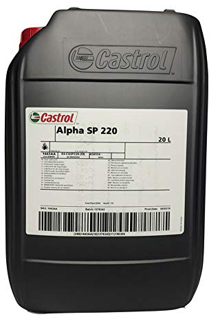 Castrol Alpha SP 220 mineralisches Getriebeöl, 220mm/S² Viskosität, 20 L