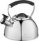 Florina Induction Kettle, Whistling Kettle, All Hob Types, 2.3 L, Stainless Steel Tea Kettle, Cool Touch Handle, for Tea Coffee, Glass Ceramic Hob, Gas, Electric Hob