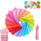Larcenciel Seidenpapier,100 Blatt mehrfarbiges Seidenpapier Geschenkpapier Geschenkpapierblätter für dekoratives Seidenpapier von Art Craft,10 Farben, 26 × 20 Zoll (66 × 50 cm)