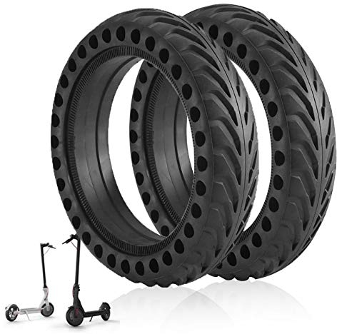 ANSENI® Rueda Patinete Xiaomi Ruedas Macizas Patinete Electricos (8.5x2)8.5Pulgadas,Neumáticos de Reemplazo Maciza,Rueda Antipinchazo Compatible con Xiaomi Scooter M365/M365 Pro,1S,Lite,Cecotec