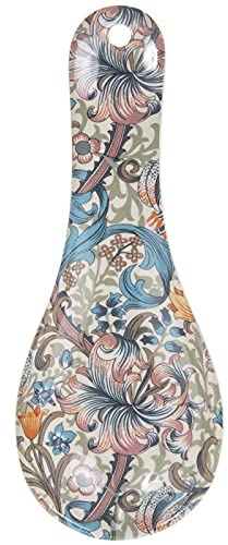 William Morris Golden Lily Design Floral Melamine Spoon Rest