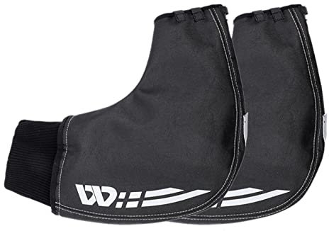 windyday Gants De Guidon De Vélo Gants De Poignée Hiver Épais Manchon Couvercle pour Motocyclette Vélo Cyclisme Scooter Gants Imperméable, Le Noir