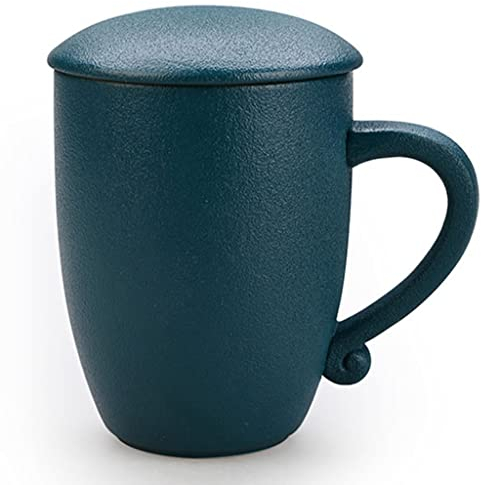 MTFBQ Tasses A Café Expresso, Tasse Expresso Originale 12Oz, Tasse A Cafe Design Porcelaine, Tasse A The Fleur avec Couvercle, Tasse One Piece, Tasse en Porcelaine Vintage, Tasse Humour, 350Ml