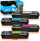 LeciRoba 207A für HP W2210X W2211X W2212X W2213X W2210A W2211A W2212A W2213A 207X 207A Toner für HP Color Laserjet Pro MFP-M283fdw MFP-M283fdn MFP-M282nw M255dw M255nw Drucker (Mit Chip,4-Packung)