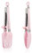Kitchen Tongs, 9 Inch Silicone Tongs Set of 2 Food Safe Silicone Pink Locking BBQ Cooking Serving Salad Tongs with Stainless Steel Handle