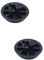 SHLPDFM 2 x Wagenheberaufnahme Wagenheber Aufnahme Adapter Gummiauflage Hebebühne für 3er E36 51711960752