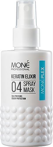 MONE PROFESSIONAL - Leave-in-Conditioner 10-in-1, Hitzeschutz für haare, Keratin Haarglättung, Feuchtigkeitsspray für Trockene Haare - Schützt, nährt und stärkt - Seidiger Glanz - 150 ml
