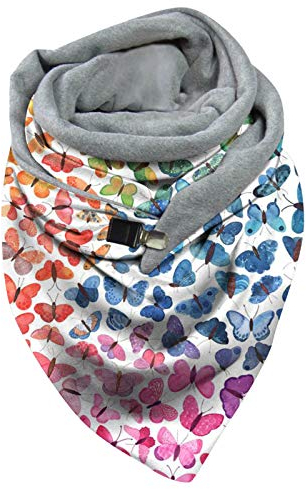 Guotobe Halstuch Damen Herbst Winter Loopschal Winterschal Strick Beige Schultertuch Trachten Schwarz Fleeceschal Elegant Lässig Halstücher Grau Dreieckschal Kaschmir Strickschal