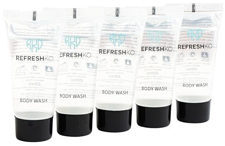 REFRESHKO Shower Gel Bodywash Hotel Spa travel size x20ml (50)