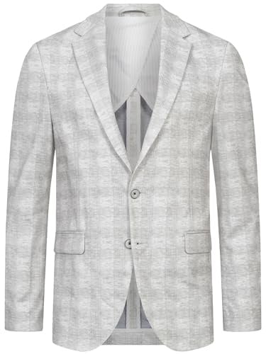 JEFF Herren JFLeo Sakko Jackett Klassische Moderne Anzugjacke mit Stretch | Eleganter Businessblazer mit elastischem Material, Einreiher, Freizeitblazer, Anzugjacke, stilvolle Oberbekleidung für Männer
