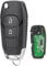 FCCID EB3T-15K601-BA Porte-clés de rechange pour Ford Ranger T6 EcoSport Fiesta KA+ FCCID : EB3T-15K601-BA