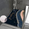 Pevfeciy Rutschmatte dusche 40x60 cm Duschmatte Bunte Meeresmuster PVC Duscheinlage rutschfest Mit Haken Weich bequem Duschvorleger Hohe Wasserdurchlässigkeit