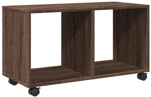 vidaXL Rollschrank Braun Eichen-Optik 72x33x42,5 cm Holzwerkstoff