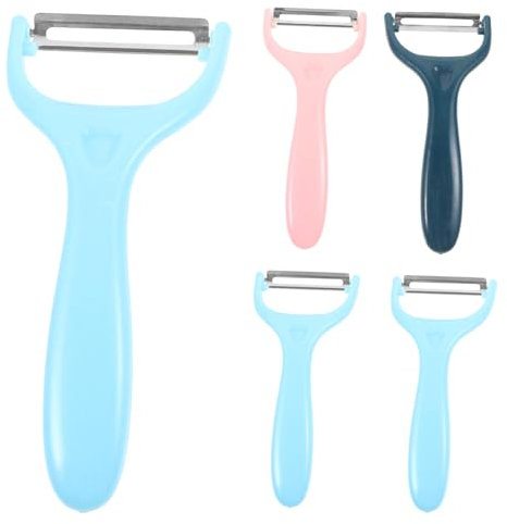 Cabilock 6stücke Teiliges Multifunktions-küchengadget Keramik-schäler Für Obst Und Gemüse Rostfrei Langlebig Scharf Bleibend Für Harte Früchte Wie Äpfel Und Kartoffeln Farbauswahl Zufällig