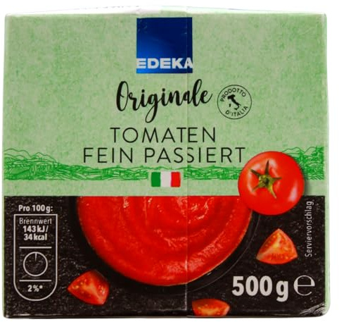 Edeka Originale Tomaten fein passiert, 12er Pack (12 x 500g)