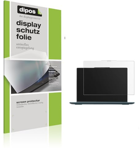 dipos 2x Folie matt für Lenovo Yoga 7i 2-in-1 Gen 9-16 83DLCTO1WWDE1 | Antireflex, entspiegelnd, passt perfekt, Ultra-Dünn, kratzfest, blasenfrei, Fingerprint-kompatibel, selbstklebend