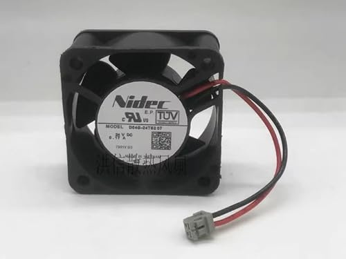 40MM Case fan，D04G-24TS2 07 DC24V 0.17A 4020 2-wire inverter fan