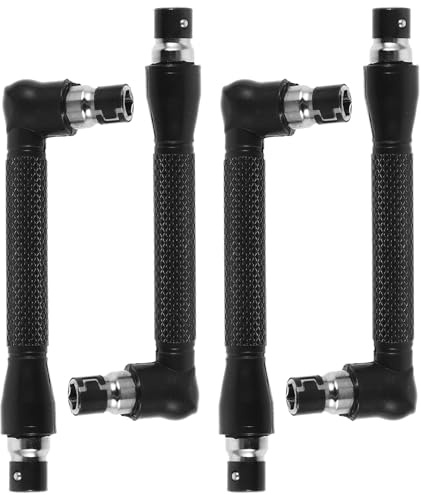 WOONEKY Chiave Bussola Doppia Testa in Metallo Resistente Cacciavite Bussola Regolabile per Spazi Stretti e Uso Intenso