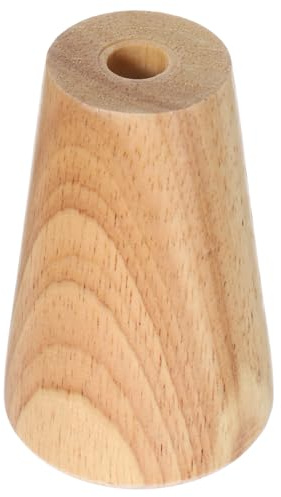 CLISPEED Douille de Lampe en Bois Massif E27 Certifiée, Douille à Suspendre Robuste Compatible Ampoule E27, pour Éclairage Suspendu et Réparation, Usage Intérieur,