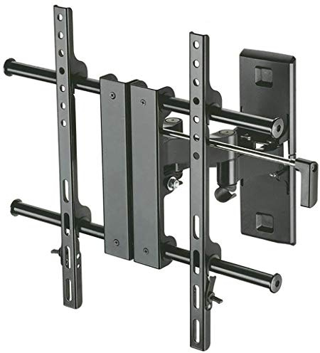 Supporto TV per schermi LCD da 32 a 60 pollici, in lega di alluminio, design retrattile e girevole, adatto per vari ambienti domestici