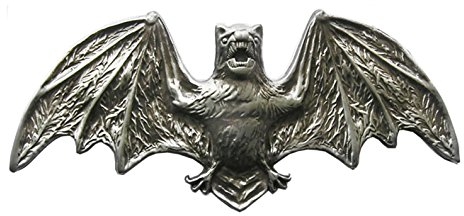 Schnalle123 Gürtelschnalle Fledermaus Tier 3D Optik für Wechselgürtel Gürtel Schnalle Buckle Modell 162