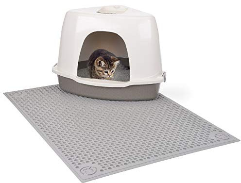 CanadianCat Company | XXL Auffangmatte 70 x 90 cm - Katzentoilettenvorleger -sauberlauf Zone - Vorleger für die Katzentoilette