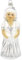 Thüringer Glasdesign Eisprinzessin 11cm - A061-0732-9030 - Glasschmuck Weihnachtsbaum Christbaumschmuck Anhänger Behang