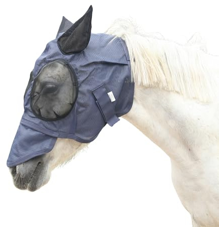 Leberna Horse Fly Mask for Horses with Ears and Nose Cover